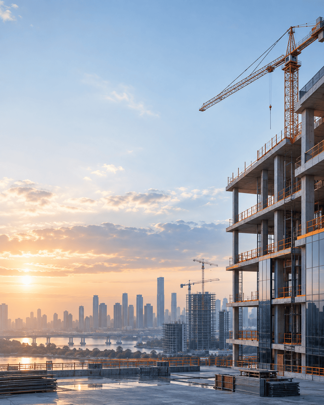 متابعة تنفيذ المشروعات في الموقع